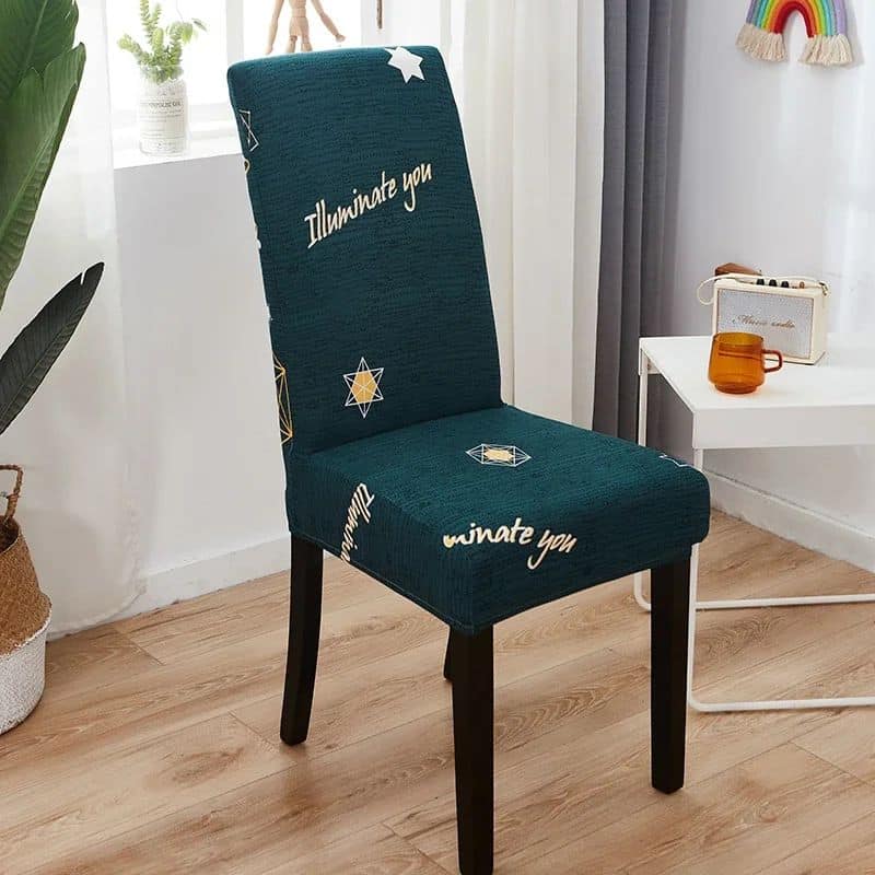 Housse De Chaise Haut Dossier Design Céleste Housse De Chaise Haut Dossier Design Céleste