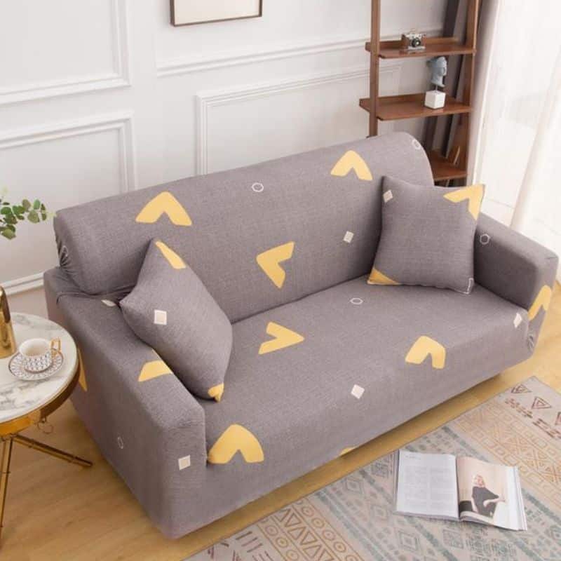 Housse De Canapé 2 Places Classique Style Contemporain Housse De Canapé 2 Places Classique Style Contemporain