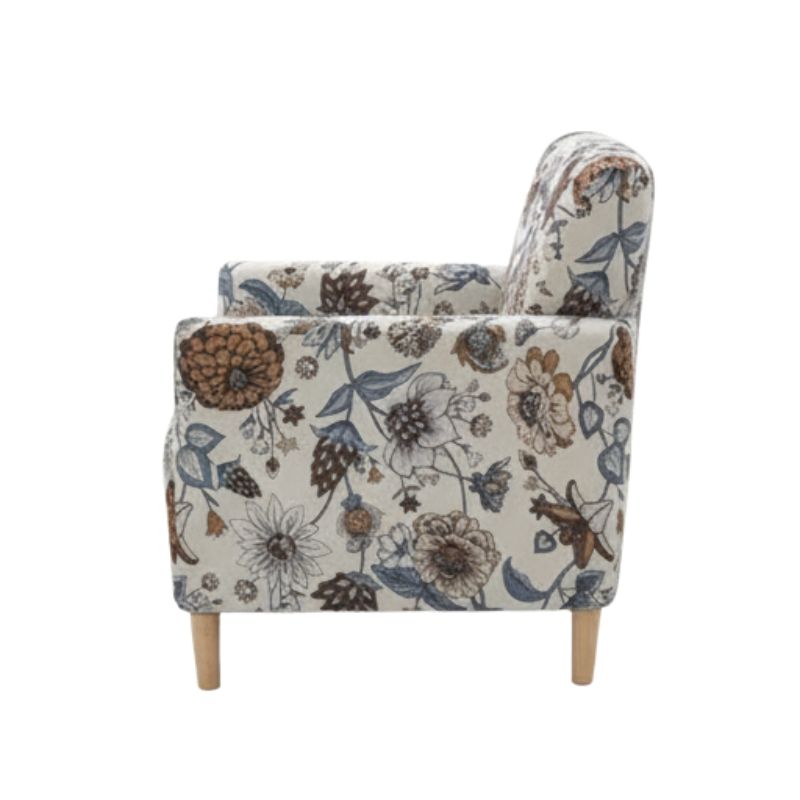 Housse de Fauteuil Bergère Style Floral Vintage Housse de Fauteuil Bergère Style Floral Vintage