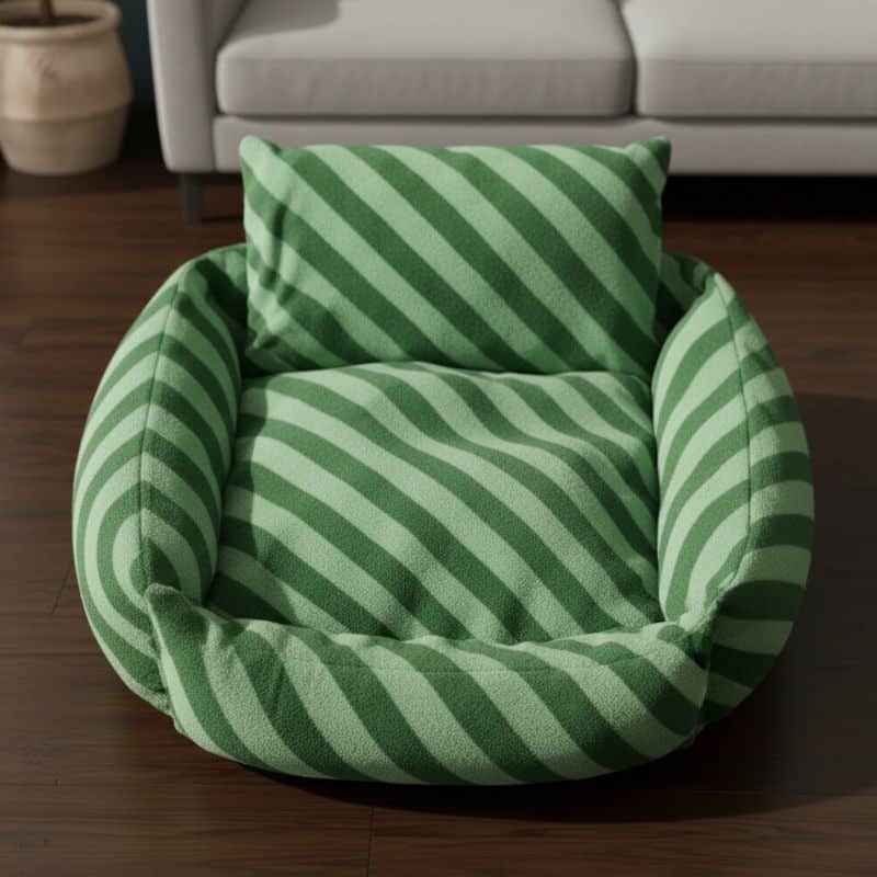Housse pour Animaux À Rayures Confortable Housse pour Animaux À Rayures Confortable