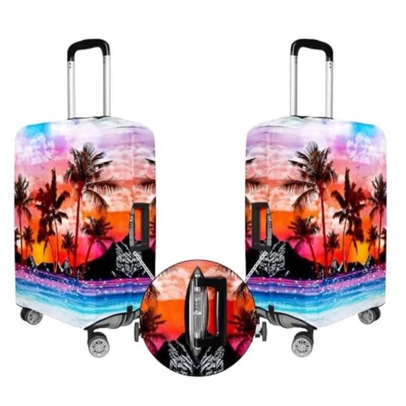 Housse de Valise Design Coucher de Soleil Housse de Valise Design Coucher de Soleil