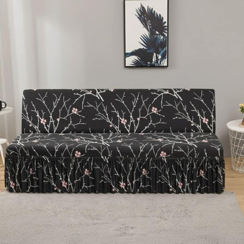 Housse De Canapé Déperlante Spécial Animal Avec Imprimé Fleuri Housse De Canapé Déperlante Spécial Animal Avec Imprimé Fleuri