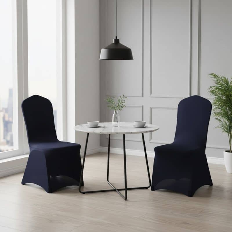 35 Housse De Chaise Évènementiel En Tissu Spandex Durable