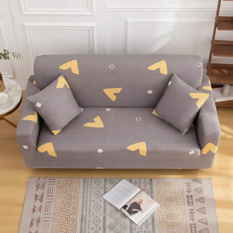 Housse De Canapé 2 Places Classique Style Contemporain Housse De Canapé 2 Places Classique Style Contemporain