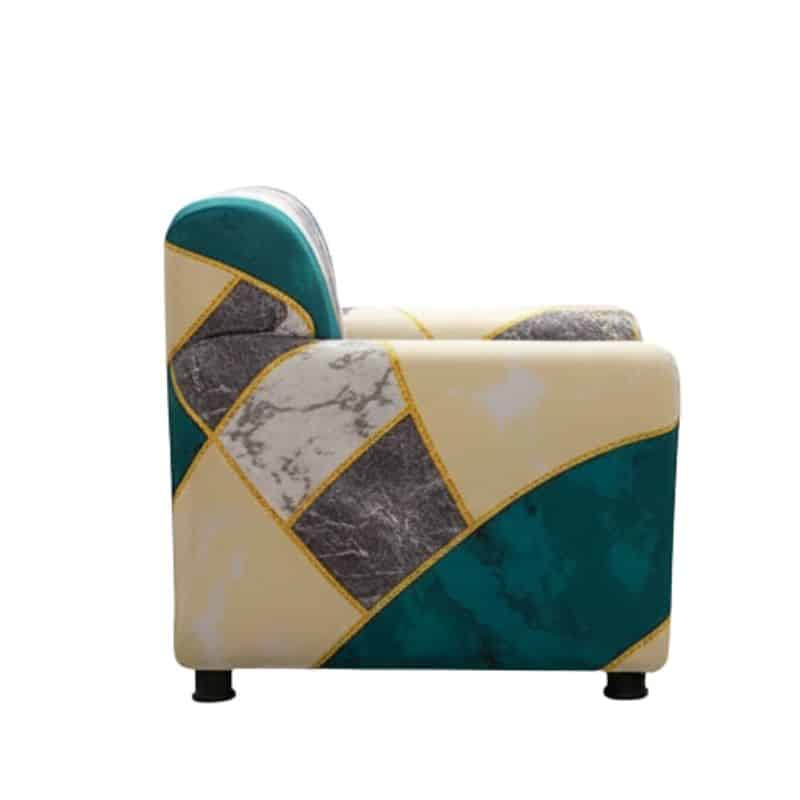 Housse de Fauteuil Extensible Style Marbré Contemporain Housse de Fauteuil Extensible Style Marbré Contemporain