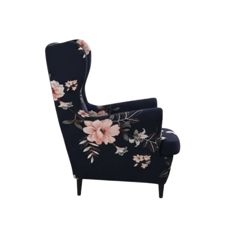 Housse de Fauteuil À Motif Floral Élégant Extensible Housse de Fauteuil À Motif Floral Élégant Extensible