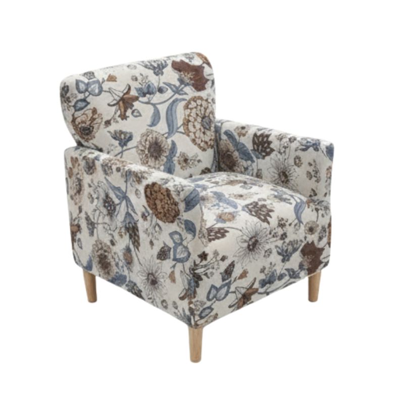Housse de Fauteuil Bergère Style Floral Vintage Housse de Fauteuil Bergère Style Floral Vintage