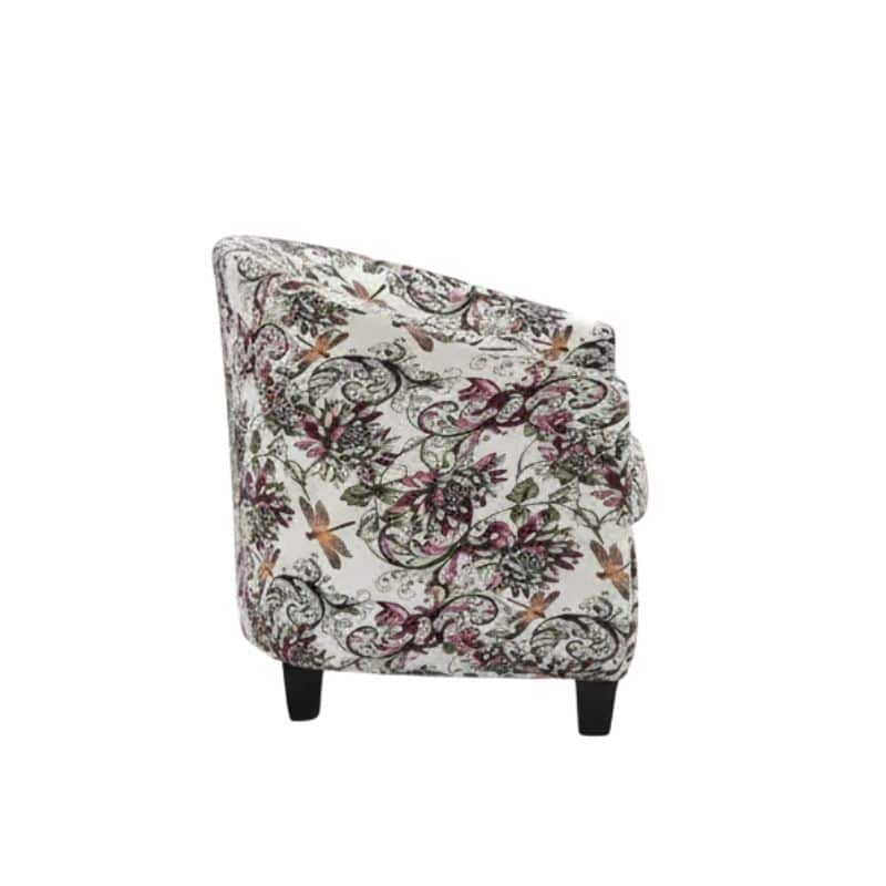 Housse De Fauteuil Style Classique À Fleurs Doux Housse De Fauteuil Style Classique À Fleurs Doux