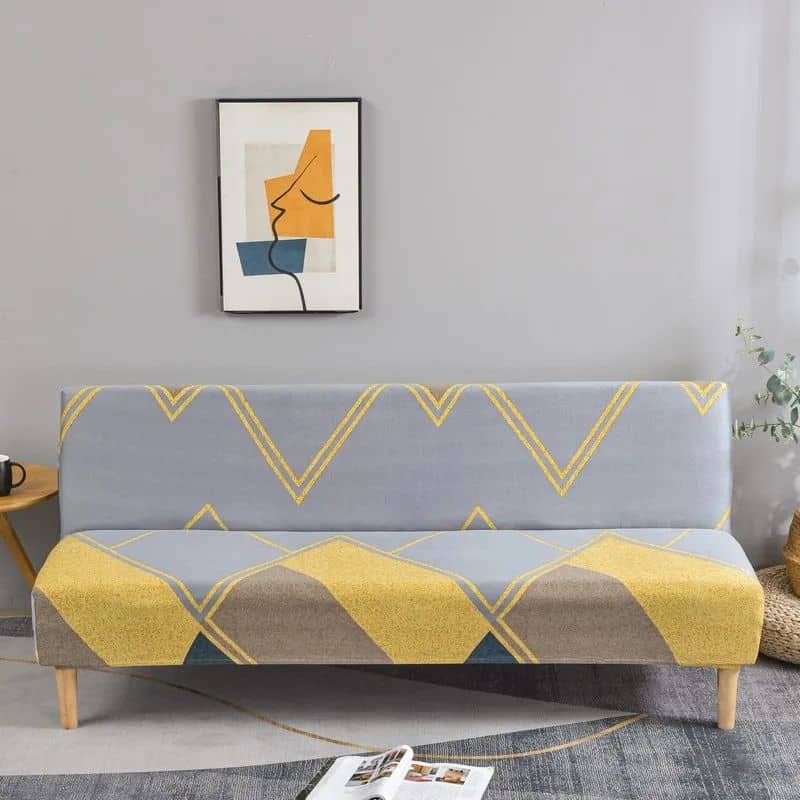 Housse De Canapé Clic-Clac Moderne Taille Standard En Tissu Extensible Housse De Canapé Clic-Clac Moderne Taille Standard En Tissu Extensible
