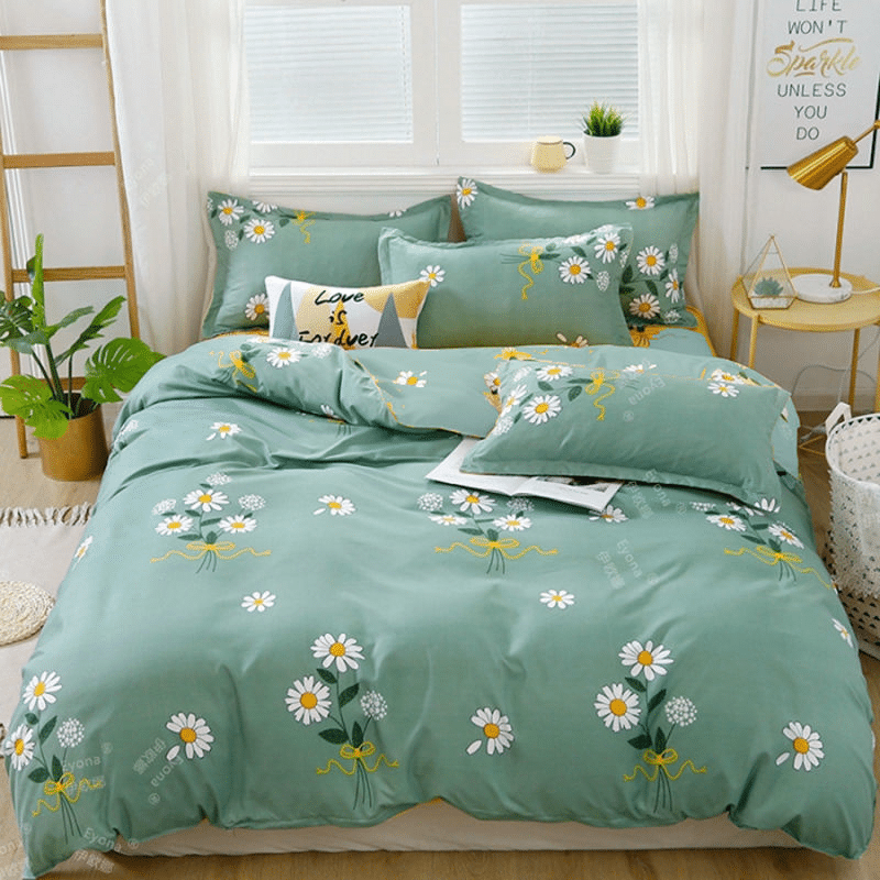 Housse de Couette Style Floral Délicat et Confortable Housse de Couette Style Floral Délicat et Confortable