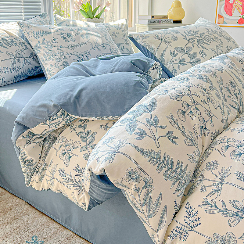 Housse de Couette Style Brise Botanique Housse de Couette Style Brise Botanique
