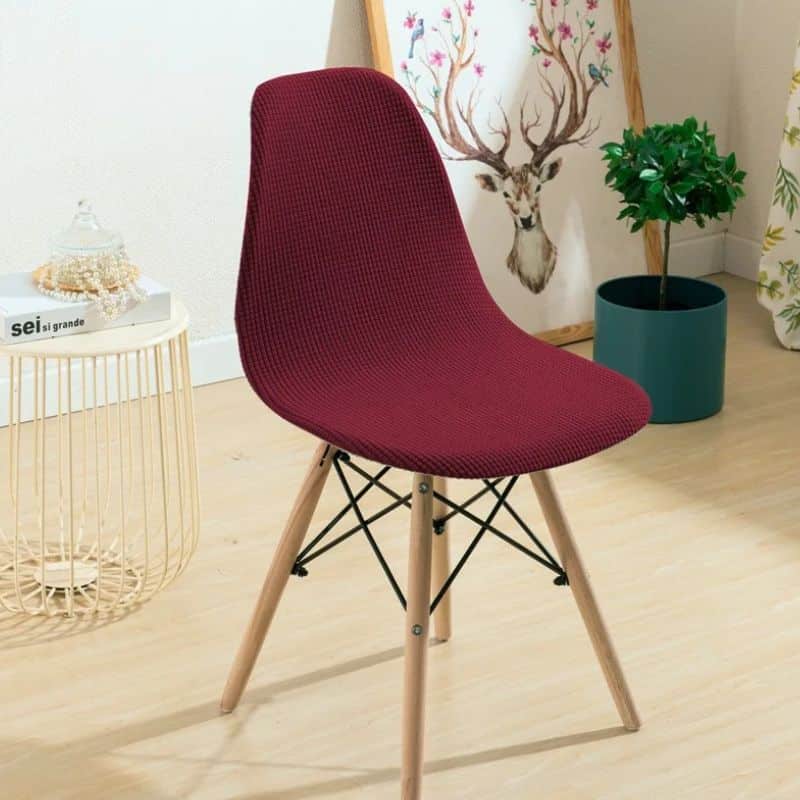 41 Housse De Chaise Déperlante et Extensible Pour Modèle Incurvé