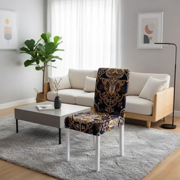 Housse De Chaise Haut Dossier Style Mandala