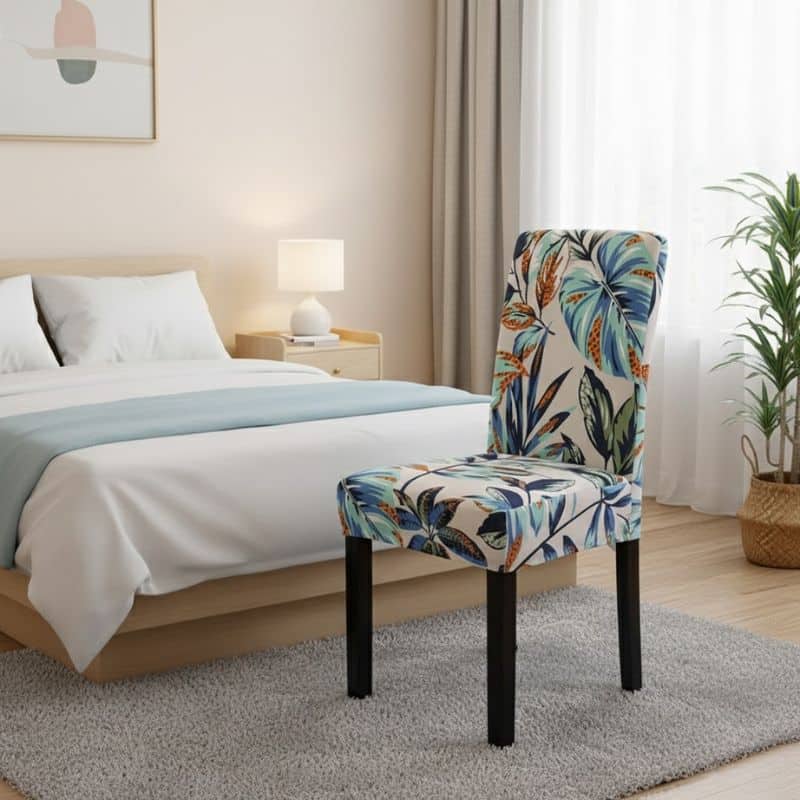 Housse De Chaise Haut Dossier Motif Exotique Housse De Chaise Haut Dossier Motif Exotique