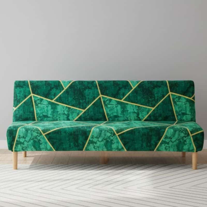 Housse De Canapé Clic-Clac Taille Standard À Motif Géométrique Moderne Housse De Canapé Clic-Clac Taille Standard À Motif Géométrique Moderne