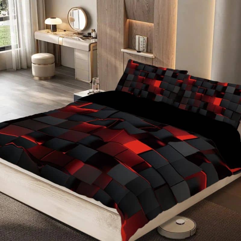 Housse de Couette Style Impérial 3 Pièces Housse de Couette Style Impérial 3 Pièces