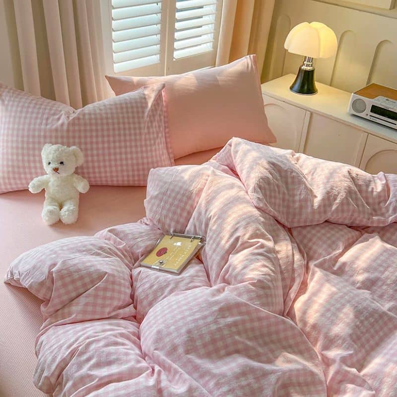Housse de Couette Style Campagne Chic 3 pièces Housse de Couette Style Campagne Chic 3 pièces
