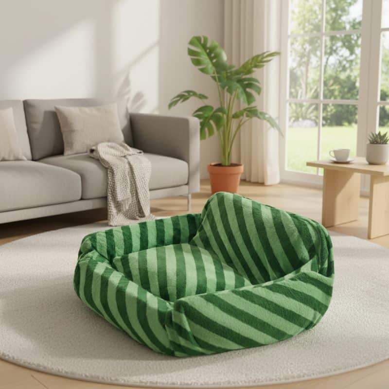 Housse pour Animaux À Rayures Confortable Housse pour Animaux À Rayures Confortable