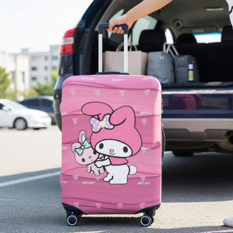 Housse de Valise Design My Melody Mignonne Housse de Valise Design My Melody Mignonne