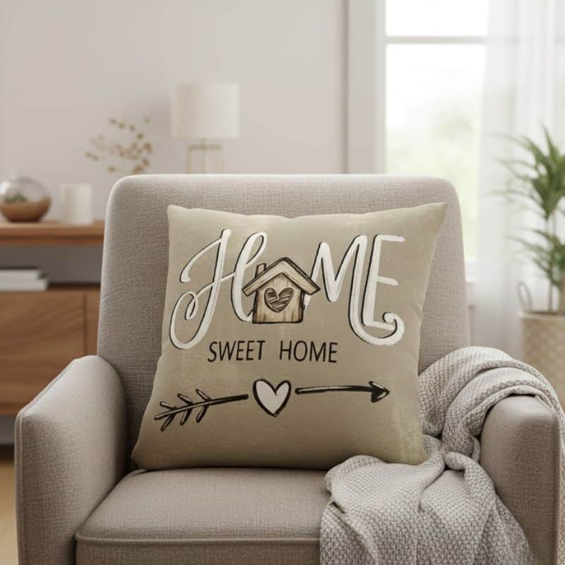 Housse De Coussin Style Rustique Et Chaleureux Housse De Coussin Style Rustique Et Chaleureux