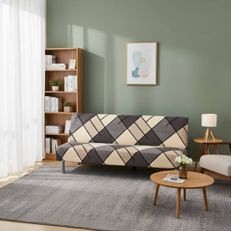 Housse De Canapé Clic-Clac Taille Standard Chic Housse De Canapé Clic-Clac Taille Standard Chic