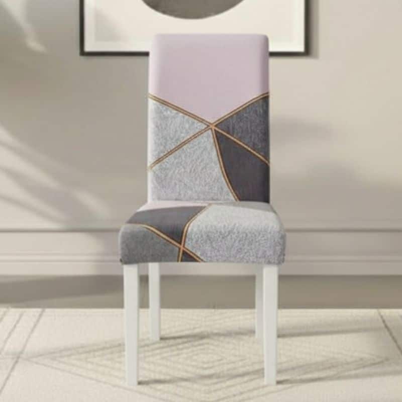 Housse De Chaise Extensible Style Moderne En Tissu Doux Élégant Housse De Chaise Extensible Style Moderne En Tissu Doux Élégant