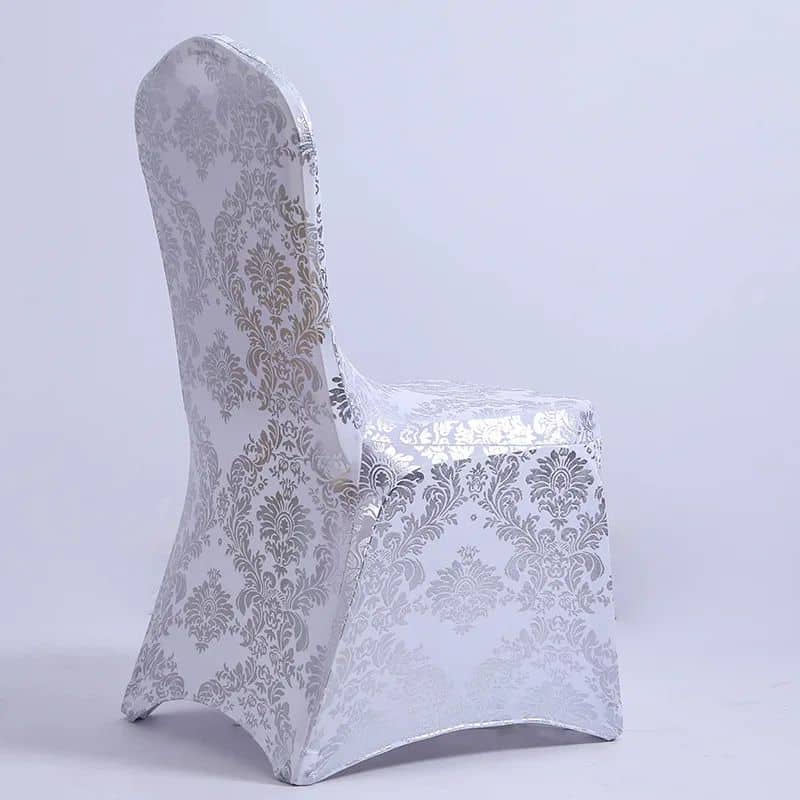 Housse De Chaise Évènementiel À Motif Baroque Housse De Chaise Évènementiel À Motif Baroque