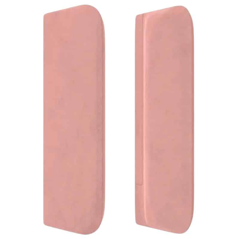 Tête de Lit Classique en Velours Rose Style Contemporain Tête de Lit Classique en Velours Rose Style Contemporain