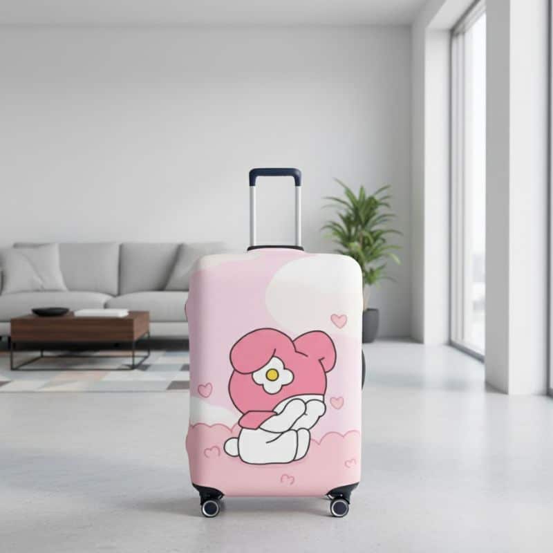 6-388 Housse de Valise Design My Melody Sur Un Nuage