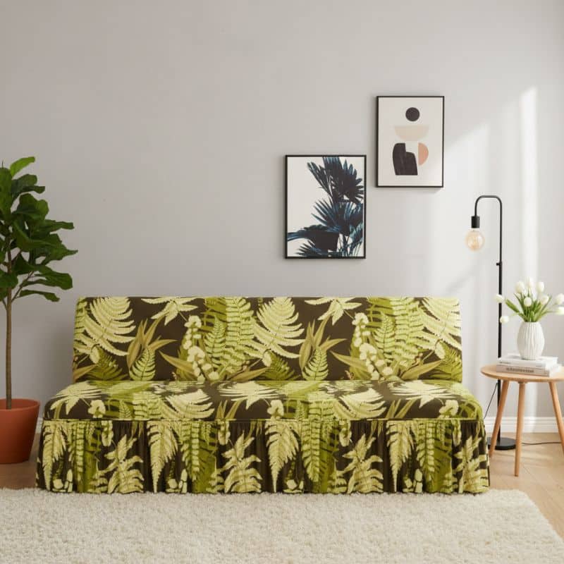 7-150 Housse De Canapé Déperlante Spécial Animal Avec Design Tropical