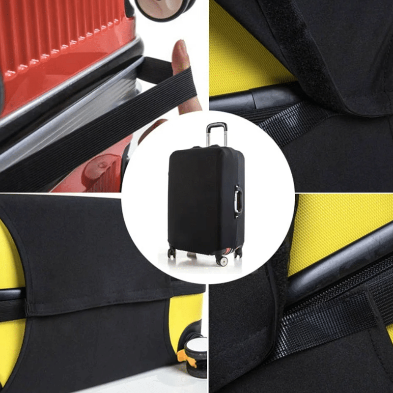 Housse de Valise Unie Au Regard Mystérieux Housse de Valise Unie Au Regard Mystérieux