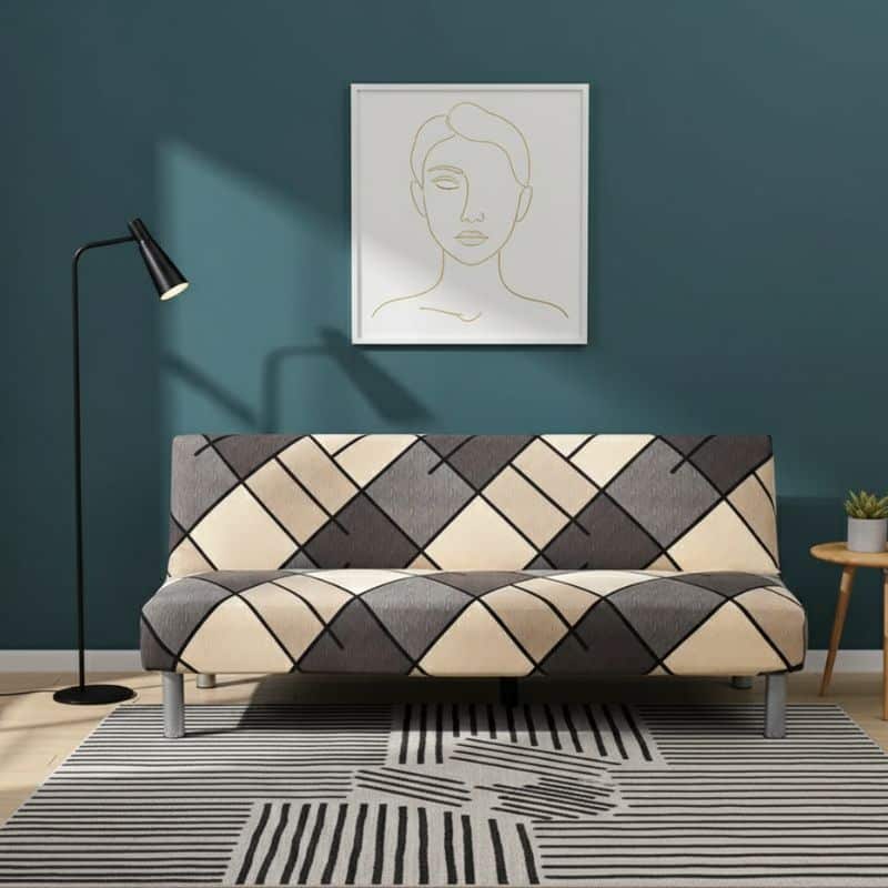 8-35 Housse De Canapé Clic-Clac Taille Standard Chic