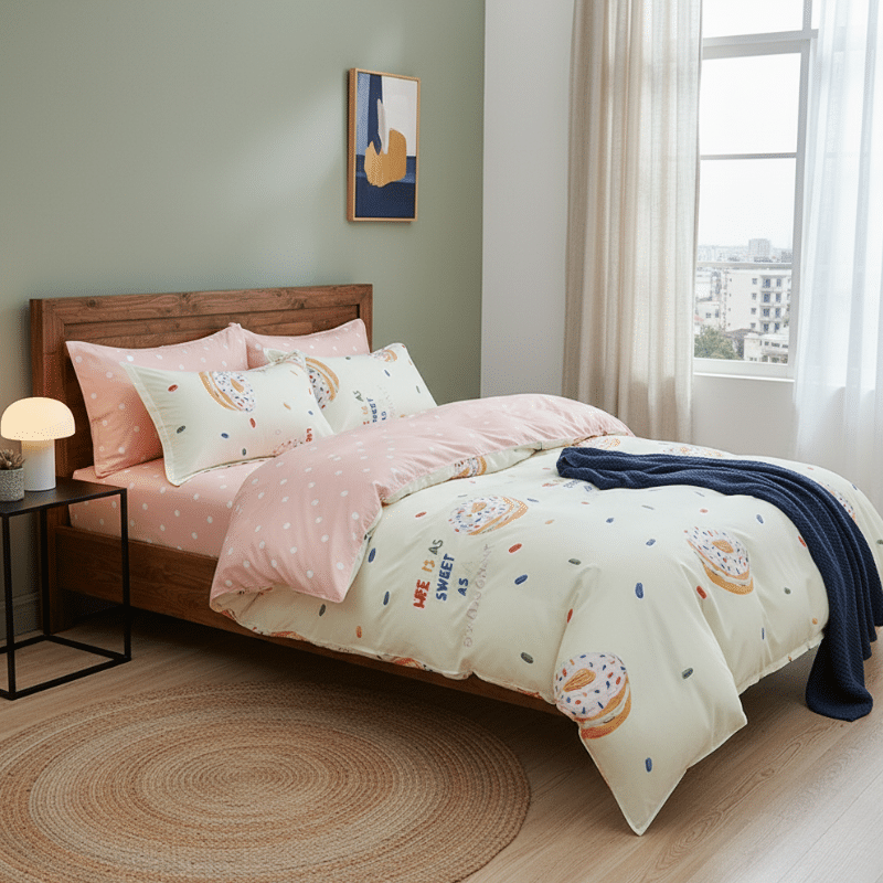 Design-sans-titre-5 Housse de Couette Style Donut Sucré