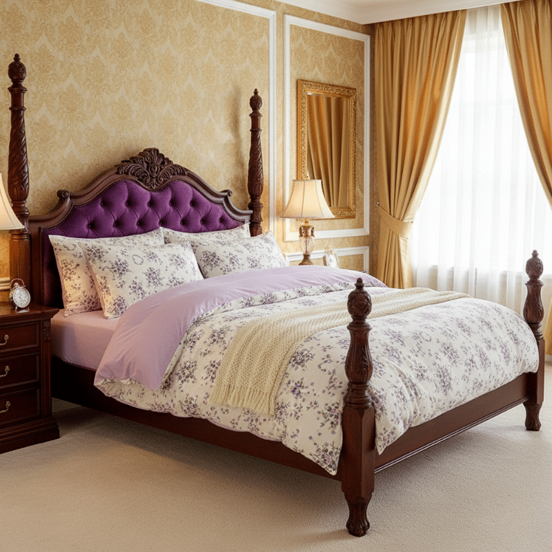 Design-sans-titre-9 Housse de Couette Style Romantique Champêtre