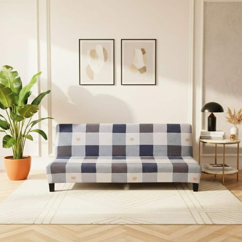 Explorez nos collections de housses adaptées à différents types de canapés. 1 Housse de Canapé Convertible BZ À Carreaux, housse de canapé BZ