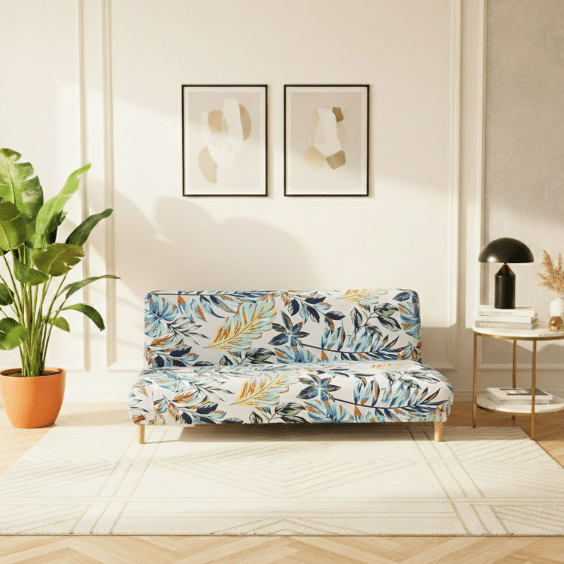Housse de Canapé Convertible BZ Style Tropical Housse de Canapé Convertible BZ Style Tropical