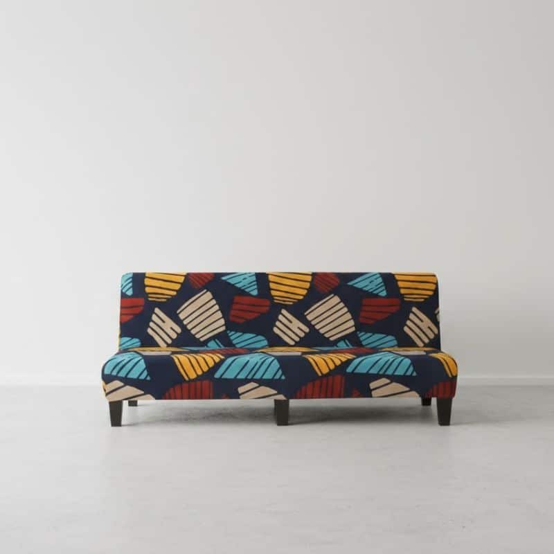 Housse de Canapé Convertible BZ Style Patchwork Housse de Canapé Convertible BZ Style Patchwork